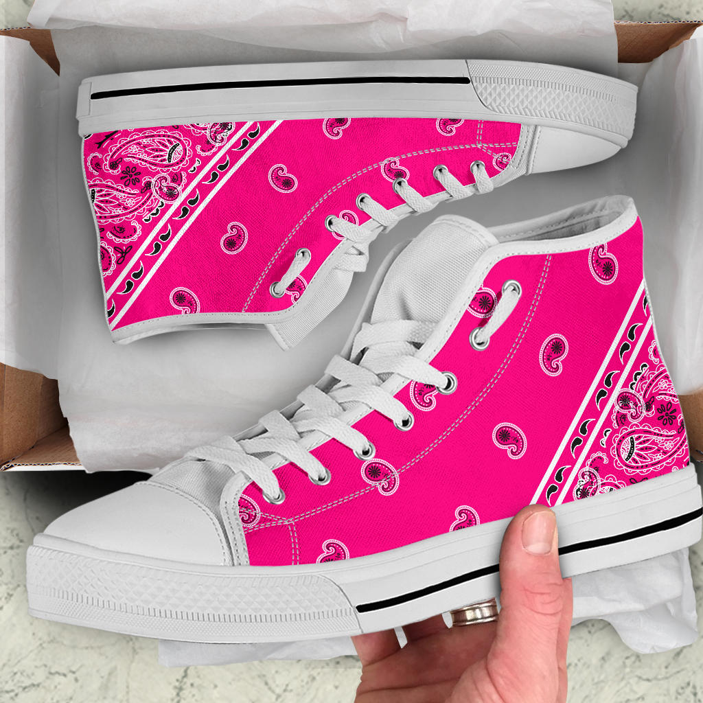 High Tops - Bright Pink OG Bandana