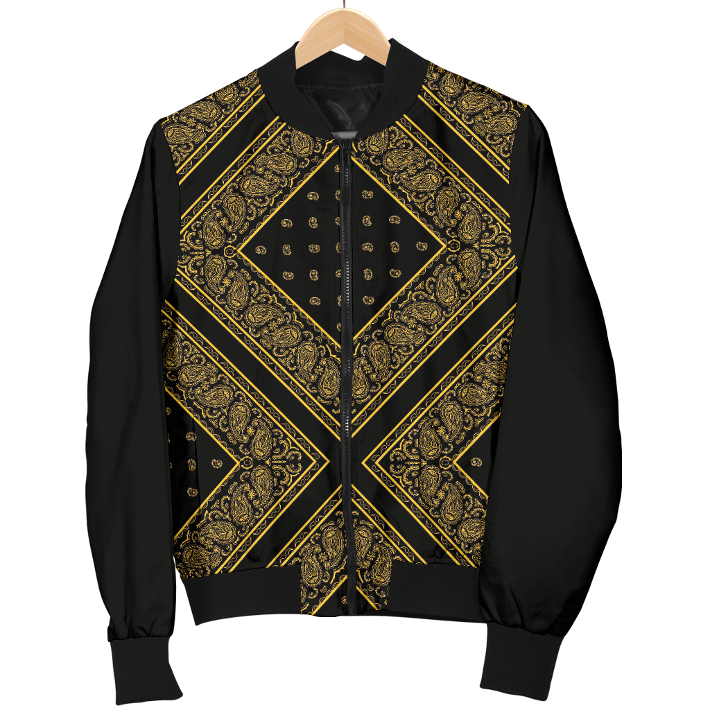Men's Yellow X Bomber Jacket 1