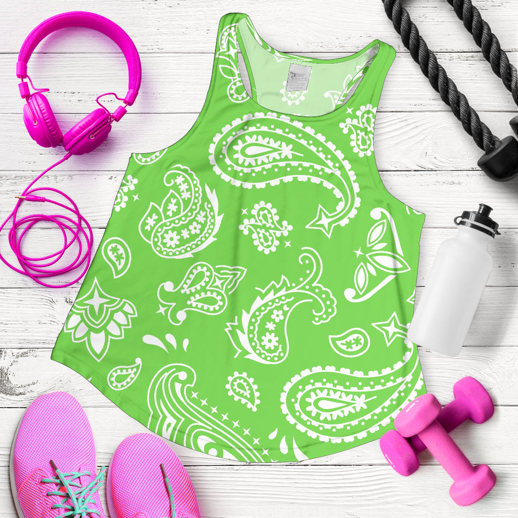 Women's Racerback Tank - Grass
