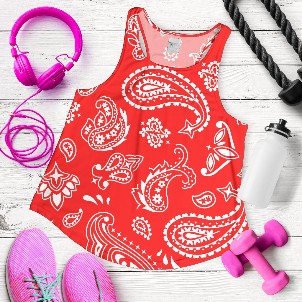 Women's Racerback Tank - Red