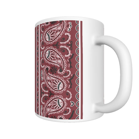 CM - BBC Branded Maroon Coffee Mug