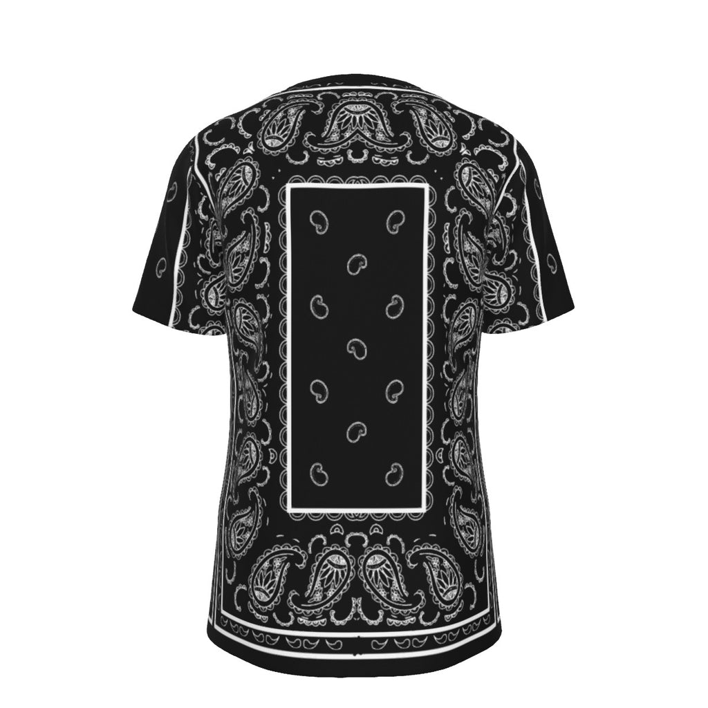 YAC - Men's BBC Black Bandana  T Shirt