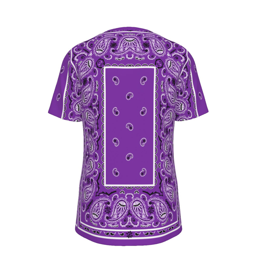 YAC - Men's BBC Grape Bandana T Shirt