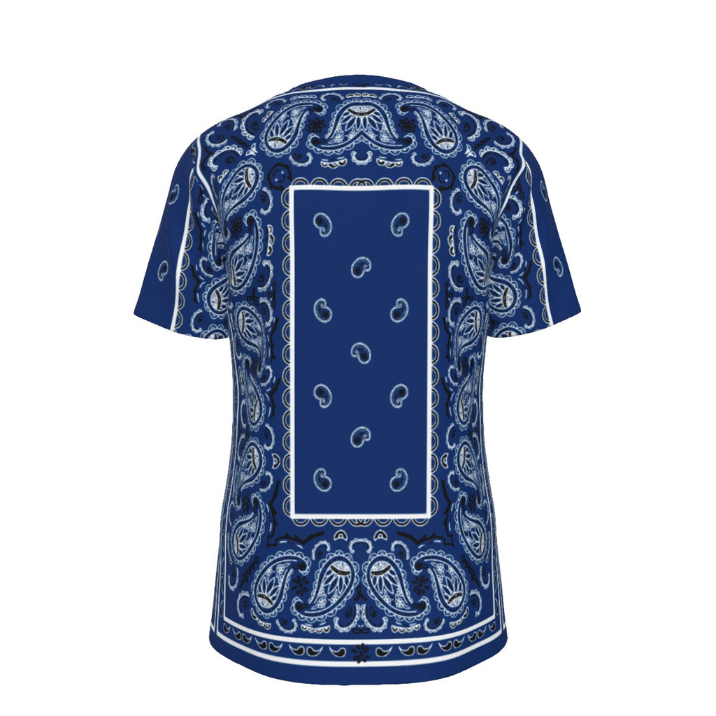 YAC - Men's BBC Blue Bandana T Shirt