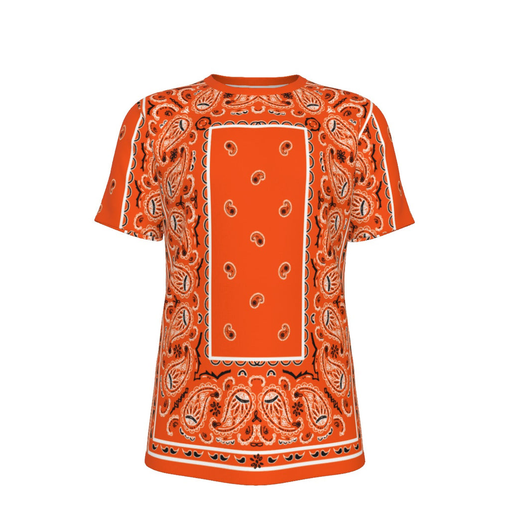 YAC - Men's BBC Orange Bandana T Shirt