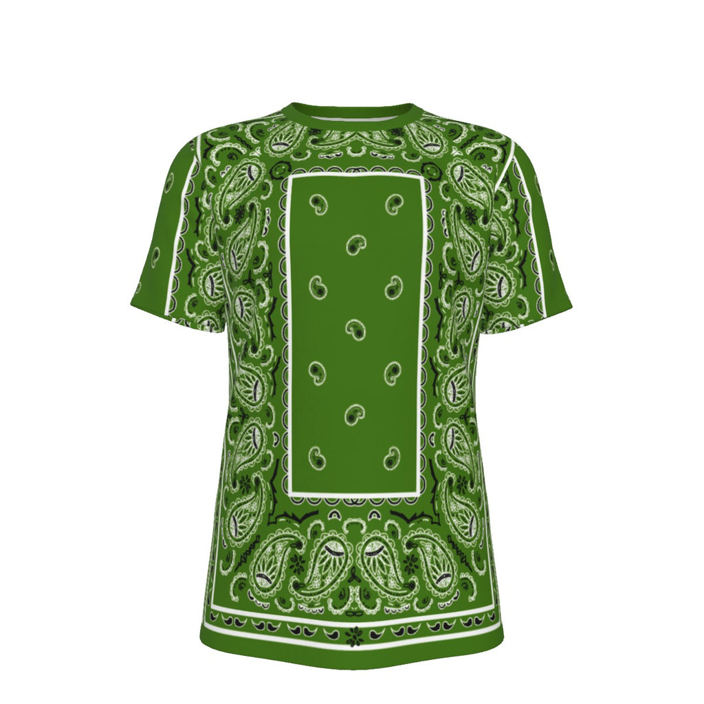 YAC - Men's BBC Green Bandana T Shirt