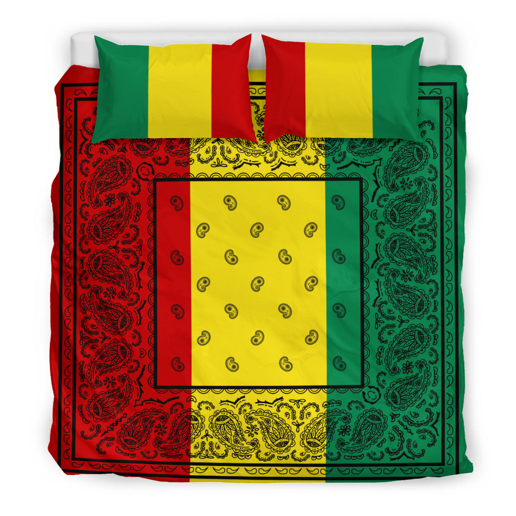 Rasta Bandana Duvet Cover Sets