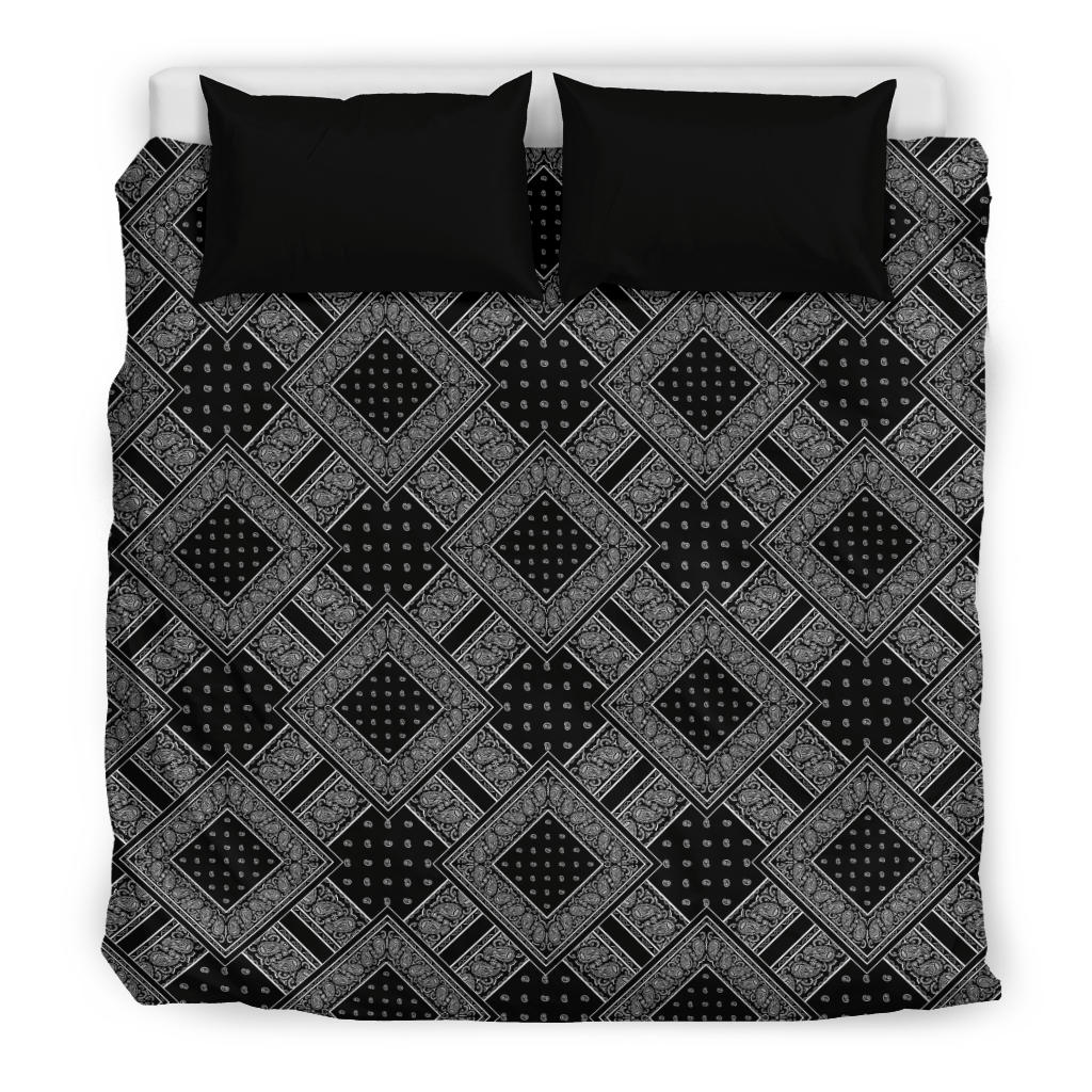 Black Bandanas DB Duvet Cover Set