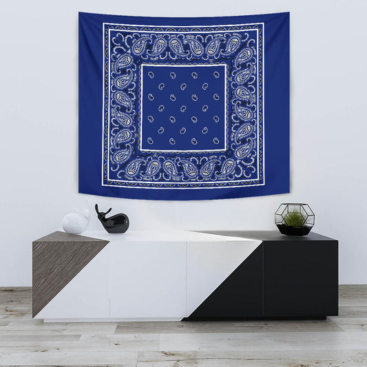 StreetTaps Royal Blue Bandana Tapestry