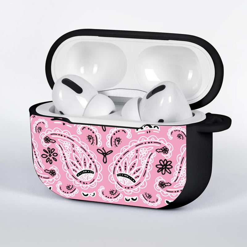 Pink Bandana Bandana AirPod Case Covers