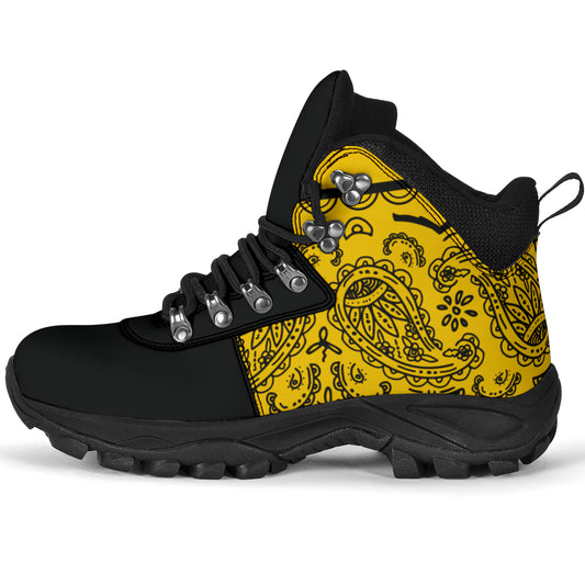 Gold Bandana Alpine Boots