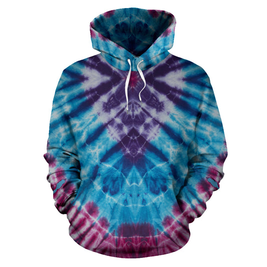 pullover tie dye hoodie