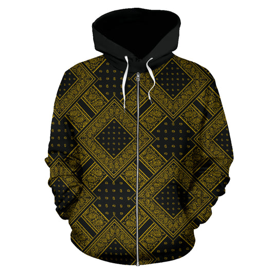 black and gold team hoodie