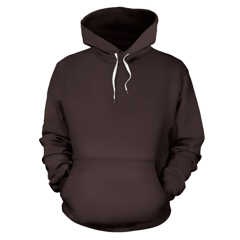 brown bandana hoodie front view
