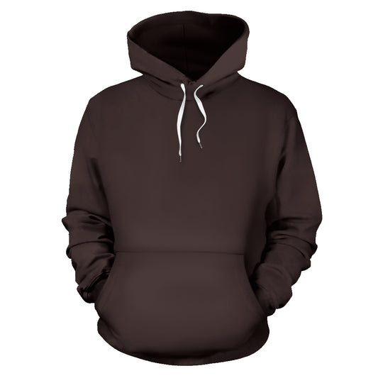 brown bandana hoodie front view