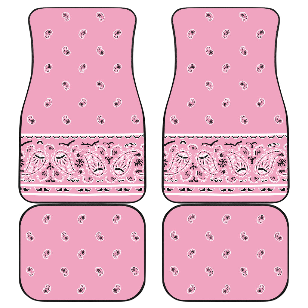 Quad Light Pink Bandana Car - Fancy