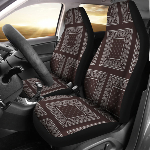 Black bandana deals seat covers