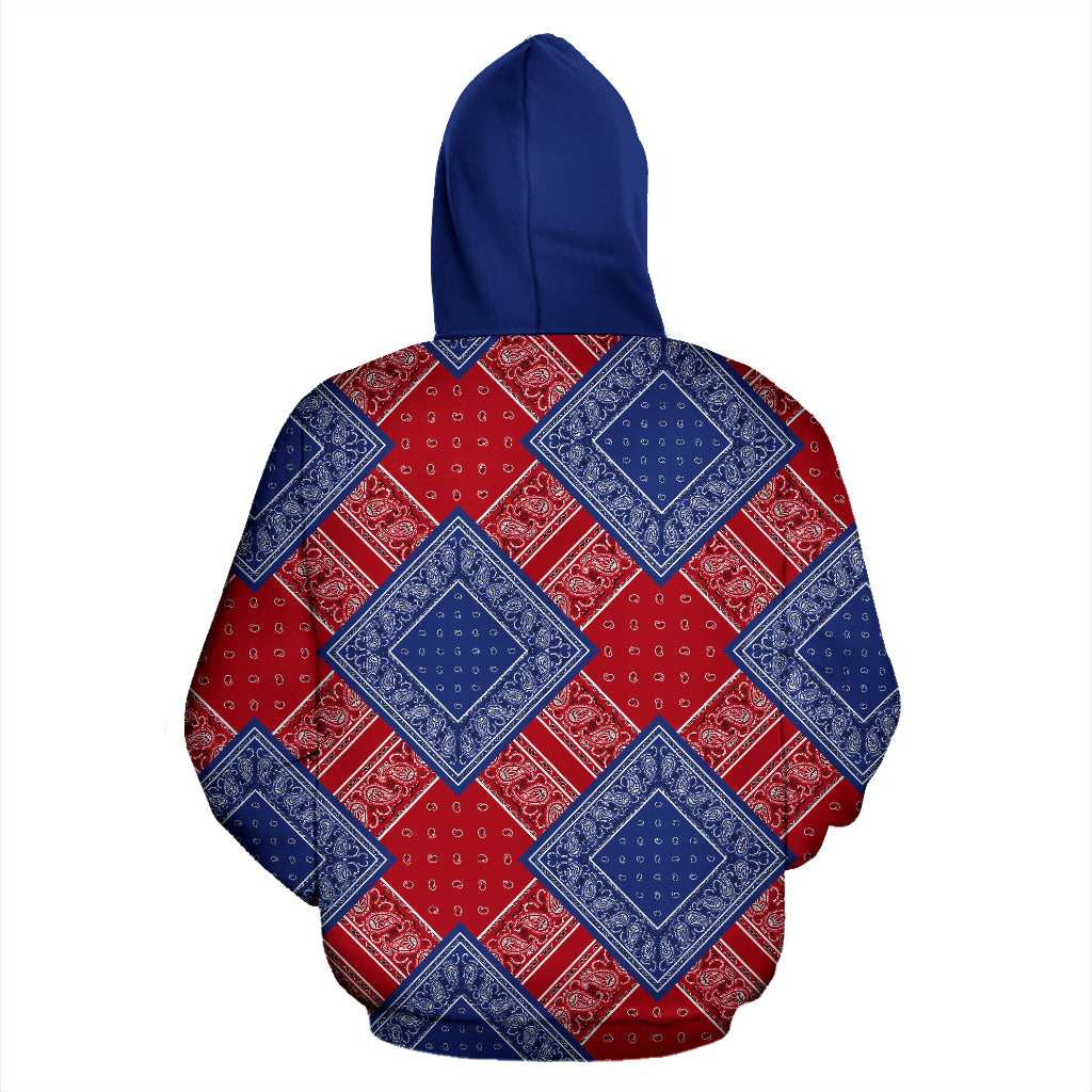 Patriot Bandanas DB Zip Hoodie