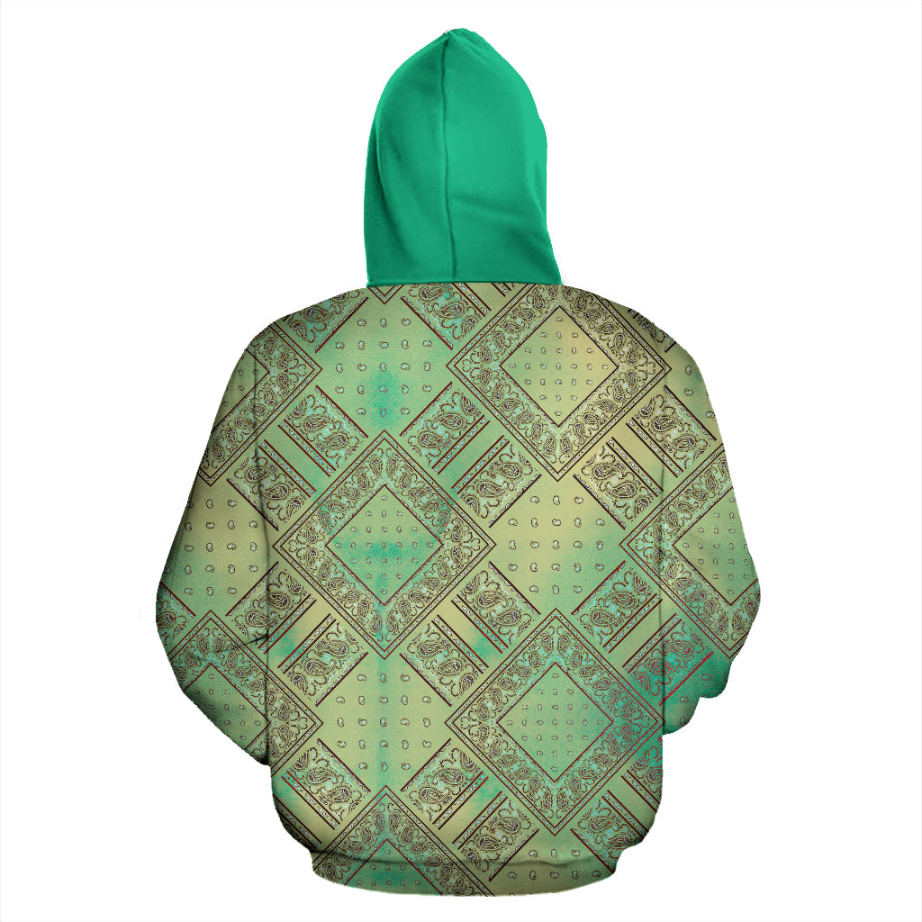 Mixed Mints Bandanas DB Pullover Hoodie