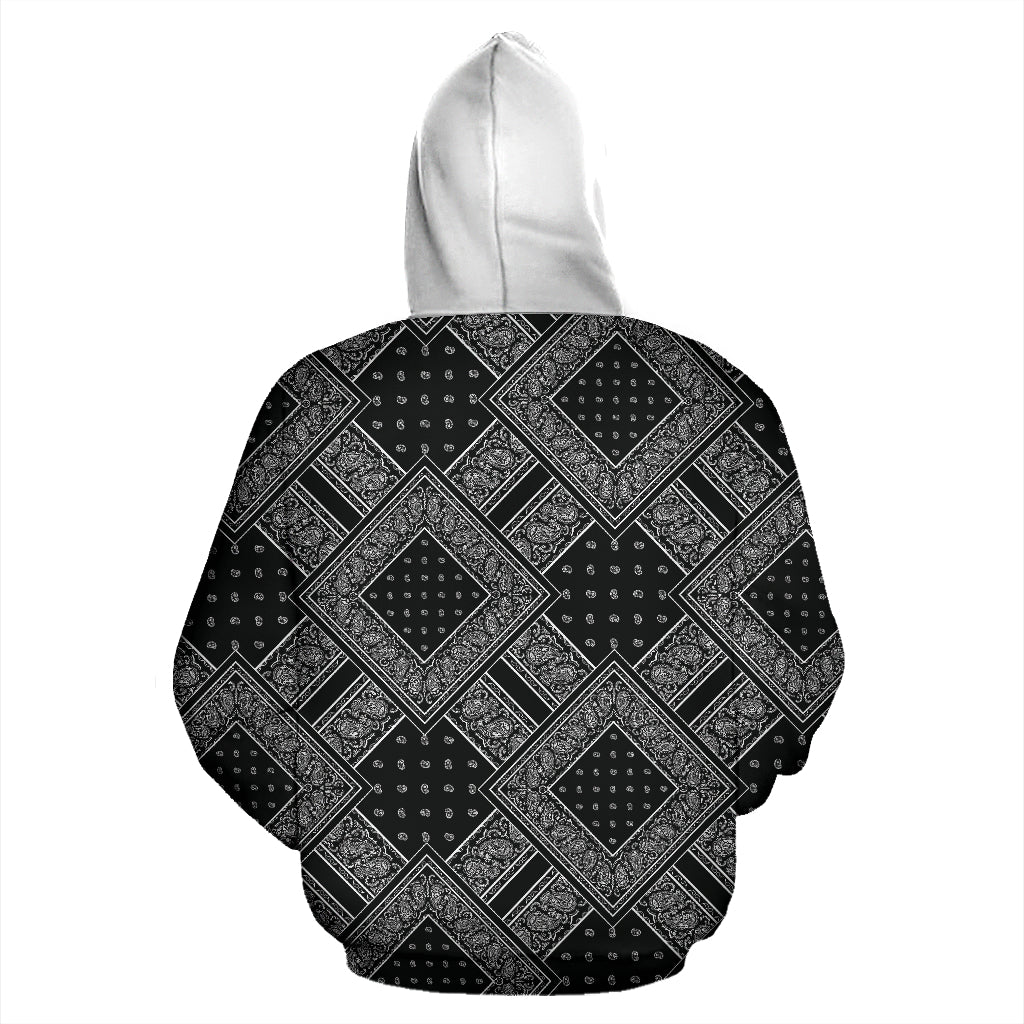 Black Bandanas DB Zip Hoodie