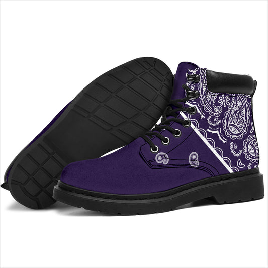Royal Purple Bandana All Season Boots