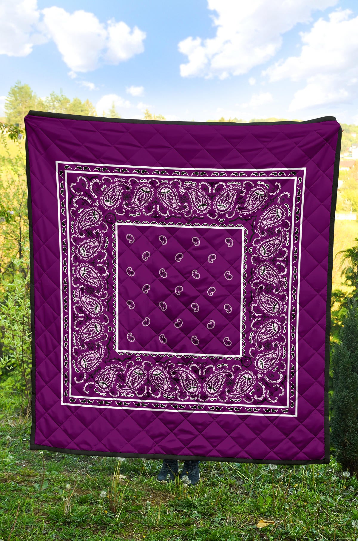 Quilt - Wild Plum Bandana Quilt