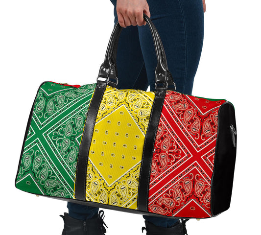 rasta bandana travel bag