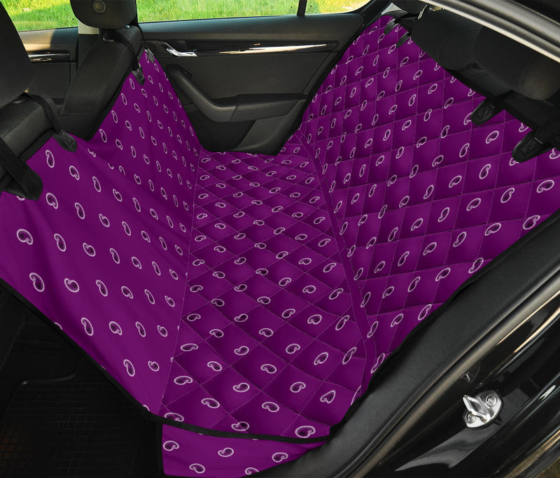 purple pet seat covers