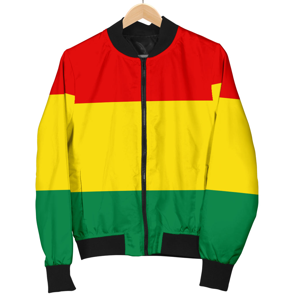Rasta Flag Men's Bomber Jacket