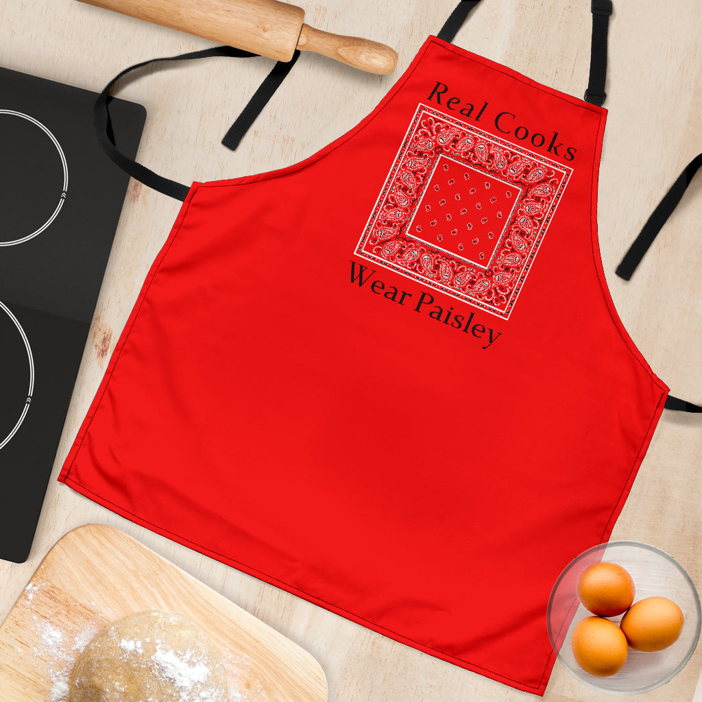 Real Cooks Wear Paisley Apron