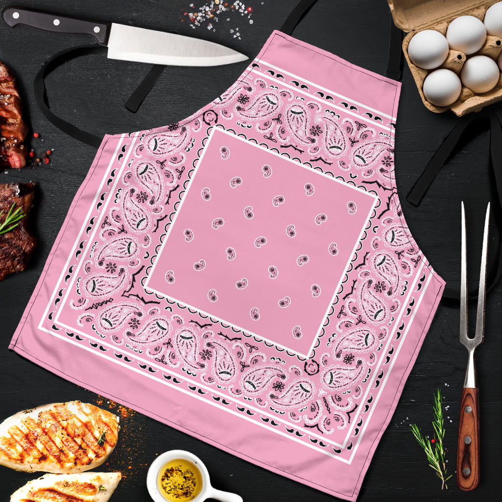 Pink Big Bandana Apron