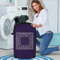 Laundry Basket - OG Deep Purple Bandana