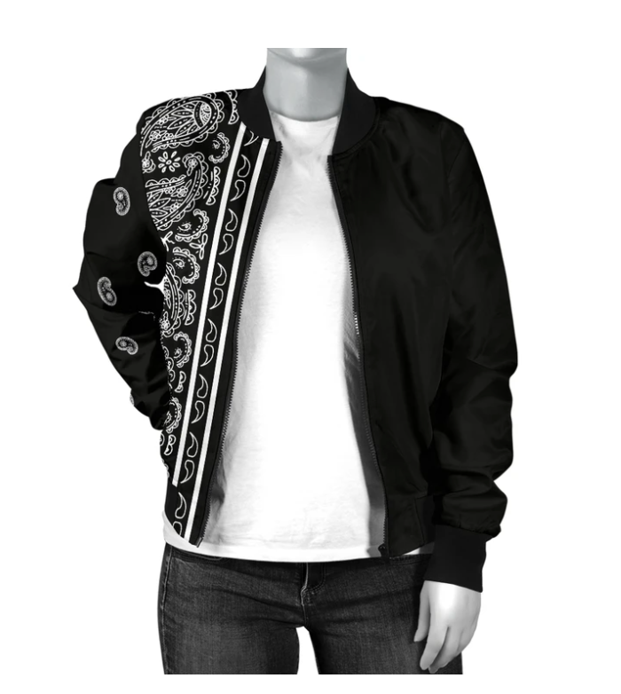 Bomber Jackets — Bold Paisley Prints with a Sleek Streetwear Edge