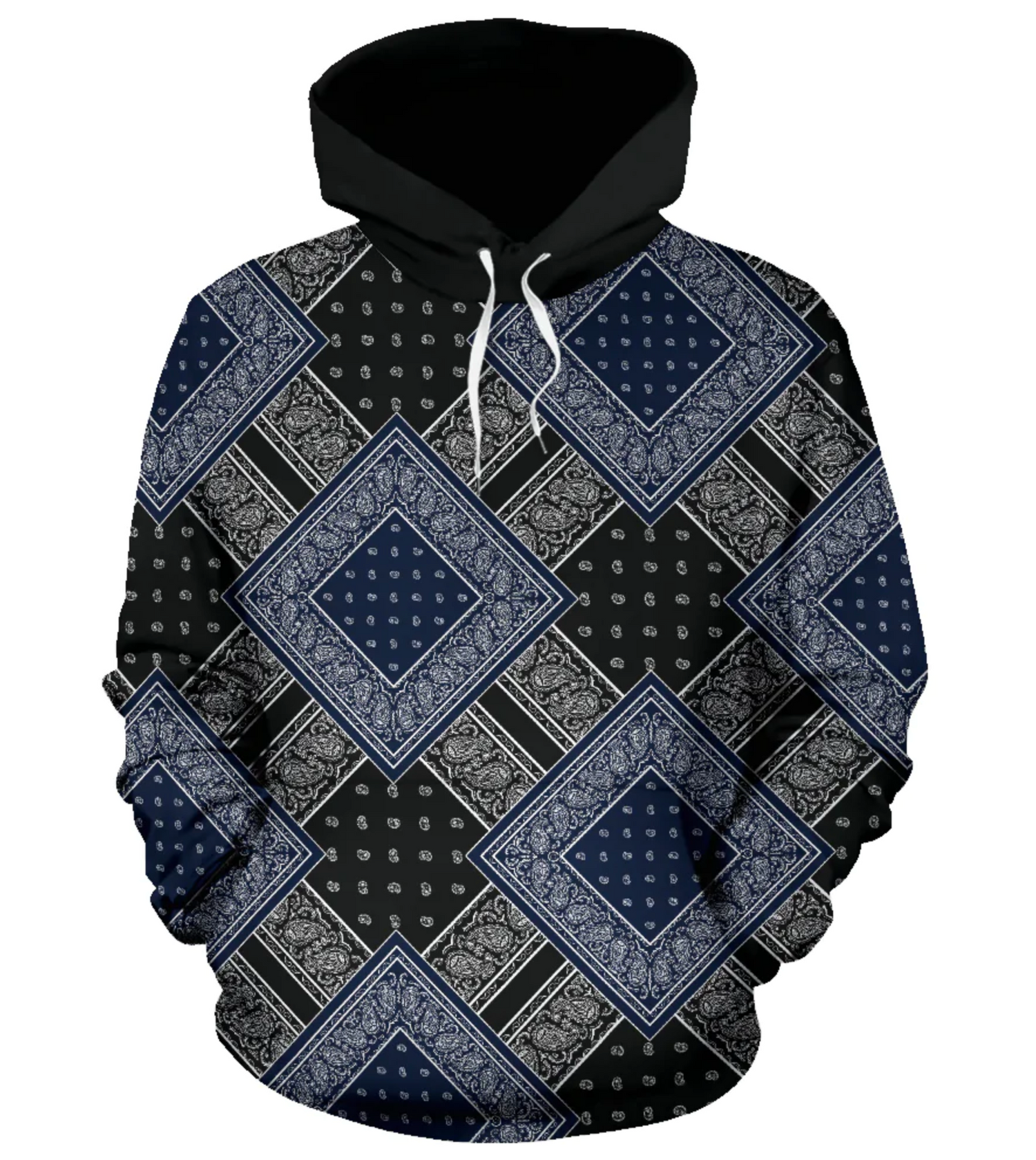 Diamondback Hoodies — Sharp Bandana Style with a Modern Edge