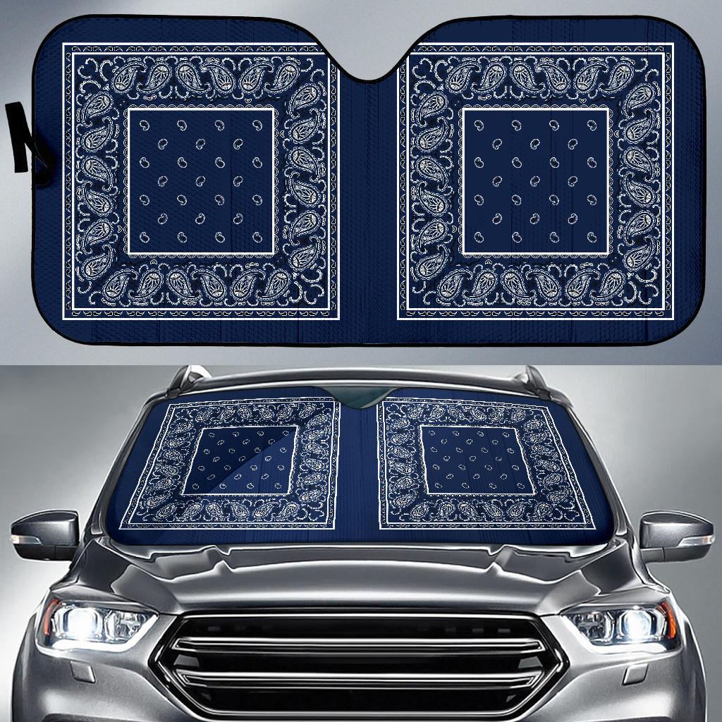 Bandana Auto Shades – Custom Sun Protection with Style