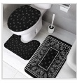 Bandana Bathroom Set – 3‑Piece Paisley Decor for a Bold Bathroom Upgrade