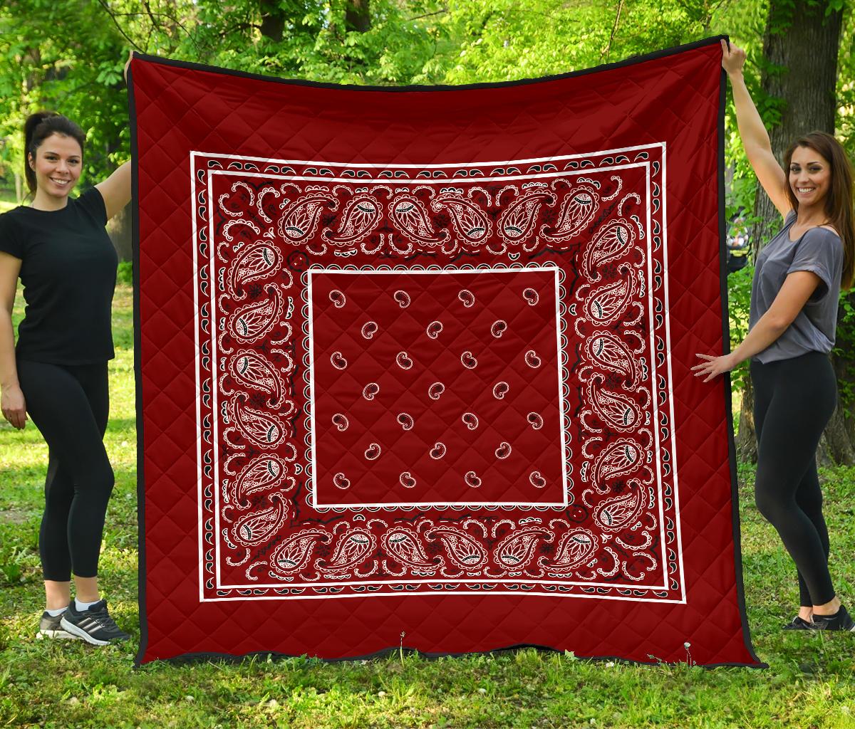 Bandana Quilts — Cozy Paisley Bedding in Every Color