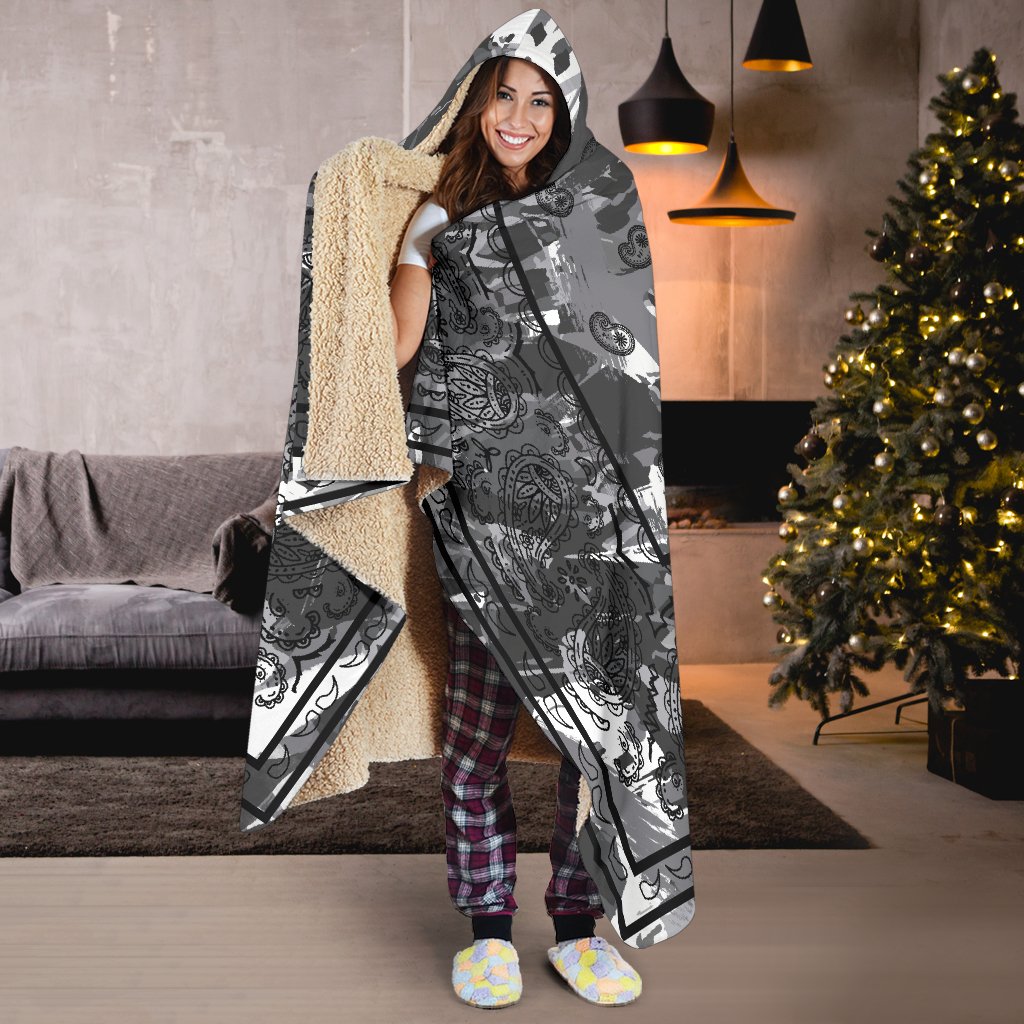 Camo Hooded Blankets