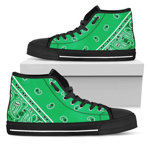 High Tops - Green OG Bandana