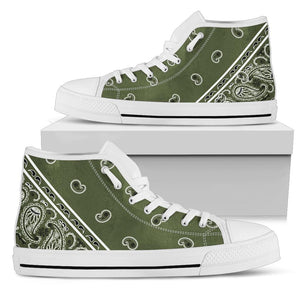 High Tops - Army Green OG Bandana