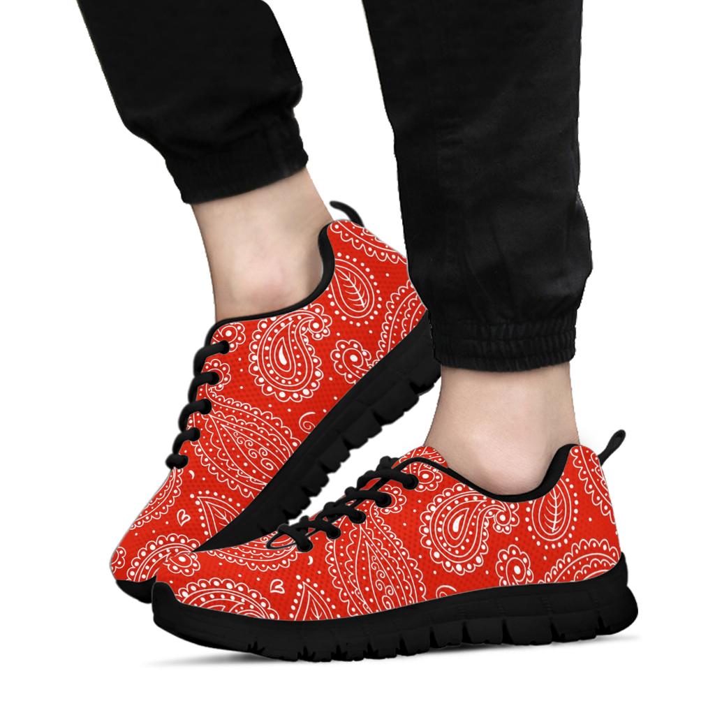 Low Top Sneaker - Red Heart Black Sole