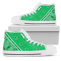 High Tops - Green OG Bandana