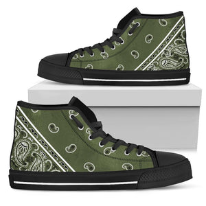 High Tops - Army Green OG Bandana