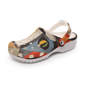 Women's Funky Cat Classic Clogs