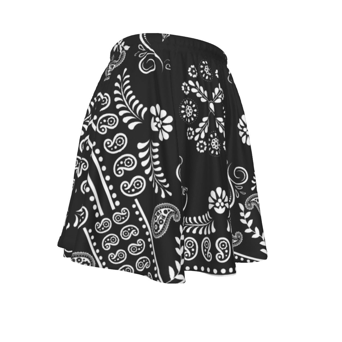 Black and White Sweetheart Skirt