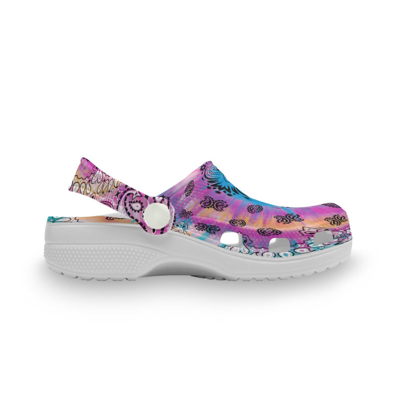 Kid's Unisex Tye Dye Bandana2 Clog