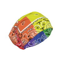 Rainbow Bold Classic Bandana BA Beanie