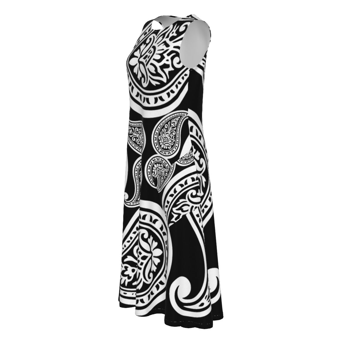 Black Women's Dress W/ Pockets