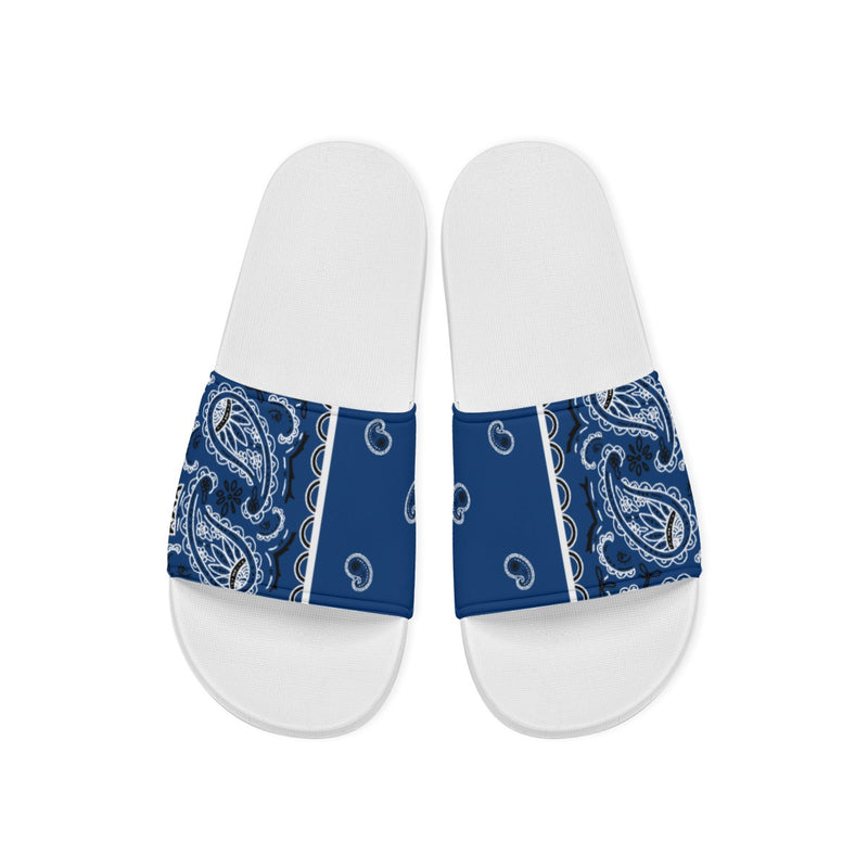 Women's Classic Navy Bandana Slides