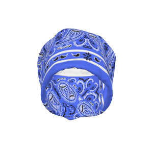 Royal Blue Classic Bandana BA Beanie